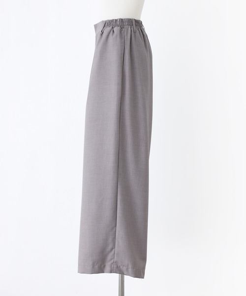 n'OrLABEL(ノアールレーベル)の「【セットアップ2点セット】『シフォンドッキングセットアップ』(パンツドレス・レディース・ライトグレー/ブラック・1/2)」の19枚目の写真