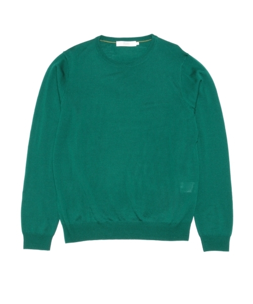 BEAMS LIGHTS Men's（ビームスライツ メンズ）の「BEAMS LIGHTS / ビエラヤーンクルーネックニット（ニット/セーター・メンズ・グリーン/レッド/ブルー/イエロー・LARGE/SMALL/MEDIUM/X-LARGE）」の16枚目の写真