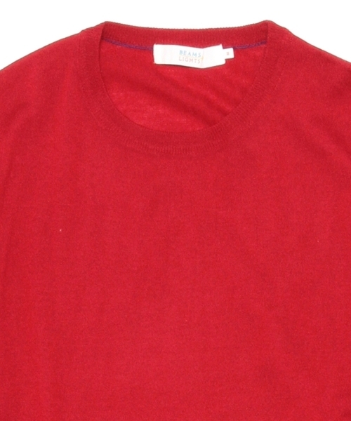 BEAMS LIGHTS Men's（ビームスライツ メンズ）の「BEAMS LIGHTS / ビエラヤーンクルーネックニット（ニット/セーター・メンズ・グリーン/レッド/ブルー/イエロー・LARGE/SMALL/MEDIUM/X-LARGE）」の18枚目の写真