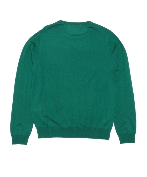 BEAMS LIGHTS Men's（ビームスライツ メンズ）の「BEAMS LIGHTS / ビエラヤーンクルーネックニット（ニット/セーター・メンズ・グリーン/レッド/ブルー/イエロー・LARGE/SMALL/MEDIUM/X-LARGE）」の9枚目の写真