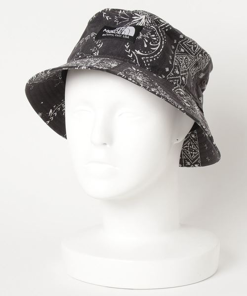 THE NORTH FACE（ザノースフェイス）の「THE NORTH FACE Novelty Camp Side Hat NN01818（ハット・メンズ・ブラック/ネイビー・MEDIUM/LARGE）」の2枚目の写真