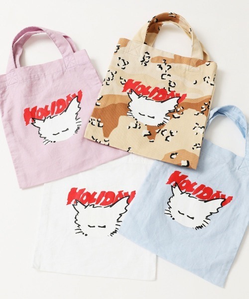 HOLIDAY（ホリデイ）の「NEKO MINI BAG ネコミニバッグ（トートバッグ