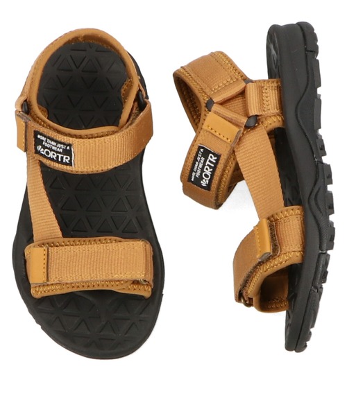 ORiental TRaffic(オリエンタルトラフィック)の「キッズ ベルクロスポーツサンダル K-021(サンダル・キッズ・ブラック/ネイビー/キャメル・15.0cm/16.0cm/17.0cm/18.0cm/19.0cm/20.0cm)」の3枚目の写真