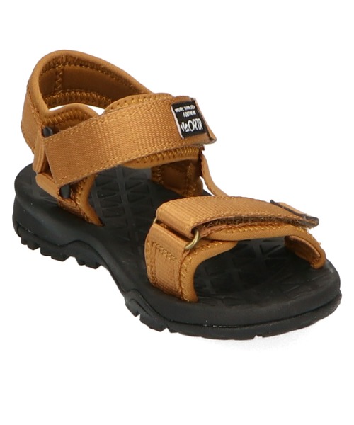 ORiental TRaffic(オリエンタルトラフィック)の「キッズ ベルクロスポーツサンダル K-021(サンダル・キッズ・ブラック/ネイビー/キャメル・15.0cm/16.0cm/17.0cm/18.0cm/19.0cm/20.0cm)」の5枚目の写真