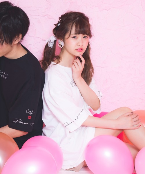 ROJITA（ロジータ）の「長南舞コラボTシャツ（Tシャツ/カットソー・レディース・ブラック/ホワイト・FREE）」の12枚目の写真