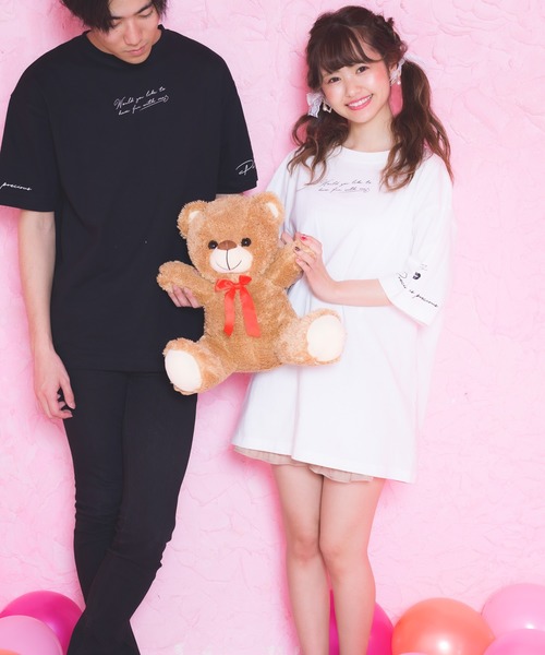 ROJITA（ロジータ）の「長南舞コラボTシャツ（Tシャツ/カットソー・レディース・ブラック/ホワイト・FREE）」の5枚目の写真