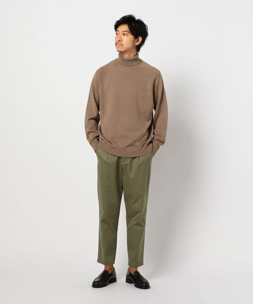BATONER ラグラン タートルネックニット BATONER ラグラン タートルネックニット