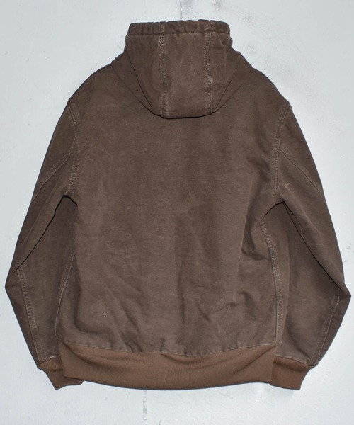 Carhartt（カーハート）の「【ヴィンテージ古着】Carhartt/カーハート ダック地 アクティブパーカー（ブルゾン・メンズ・ブラウン・MEDIUM）」の4枚目の写真