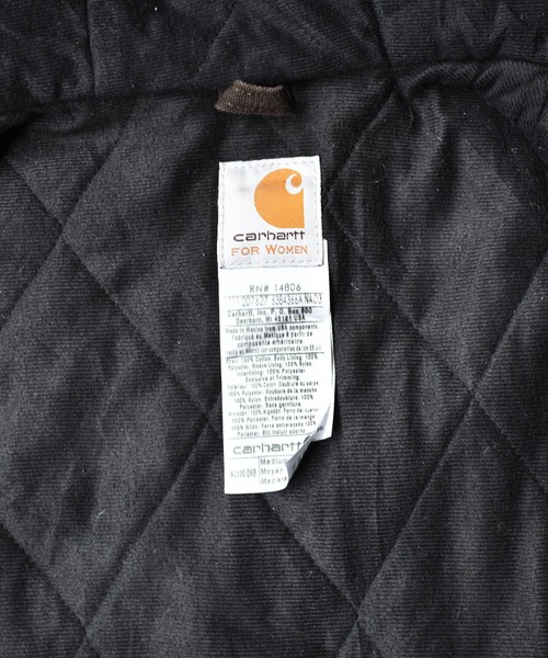 Carhartt（カーハート）の「【ヴィンテージ古着】Carhartt/カーハート ダック地 アクティブパーカー（ブルゾン・メンズ・ブラウン・MEDIUM）」の8枚目の写真