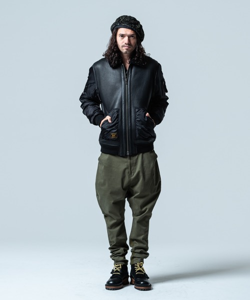 glamb（グラム）の「glamb グラム / Mouton bomber JKT ムートン