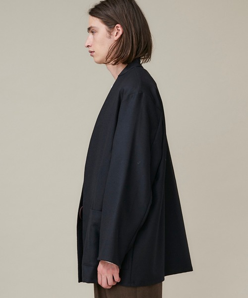 MARKAWARE テーラードジャケット グレイッシュベージュ markaware（マーカウェア）の「STEVENS JACKET（テーラード