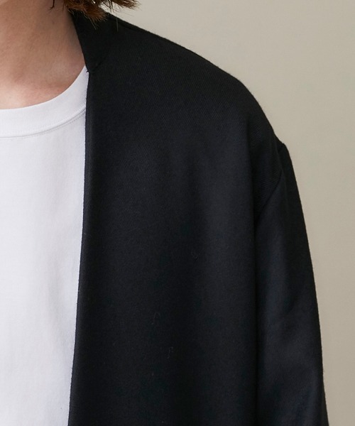 STUDIOUS（ステュディオス）の「【marka/MARKAWARE】LAPELLESS SHIRT