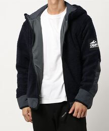 【CAMP7】ボアフードジャケット