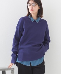ユニセックス ハニカムストレッチプルオーバーTシャツ