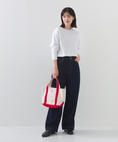 OMNES（オムネス）の「ユニセックス ハニカムストレッチプルオーバーTシャツ（Tシャツ/カットソー・メンズ・ホワイト/ブラック/ベージュ/ブルーグレー/ラベンダー/ブラウン/ライトグレー/アイボリー/ネイビー・SMALL/MEDIUM/LARGE/X-LARGE）」の14枚目の写真