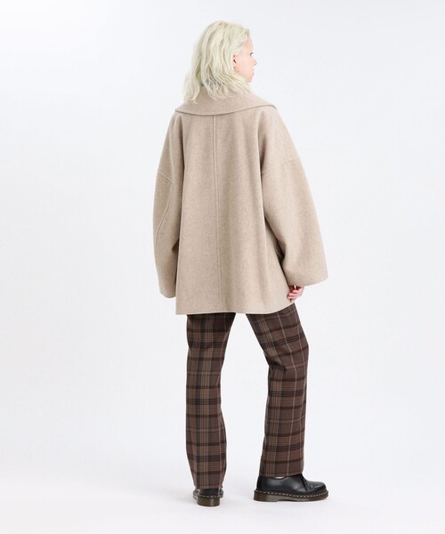 美品✨MACKINTOSH PHILOSOPHY メルトンダブルショートコート MACKINTOSH PHILOSOPHY（ﾏｯｷﾝﾄｯｼｭ ﾌｨﾛｿﾌｨｰ）の「メルトンダブル