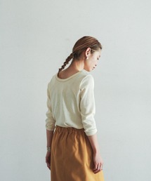 FIL DE FER | バスクテレコ ９分袖カットソー(Tシャツ/カットソー)