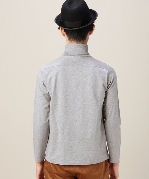 BEAUTY&YOUTH UNITED ARROWS（ビューティーアンドユースユナイテッドアローズ）の「BY クリア コットン タートルネック ◆（Tシャツ/カットソー・メンズ・ホワイト/グレー・X-LARGE/LARGE/MEDIUM/SMALL）」の9枚目の写真