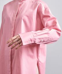 UNITED ARROWS UWSC バンドカラー ロングシャツ UNITED ARROWS（ユナイテッドアローズ）の「UWSC バンドカラー ロング