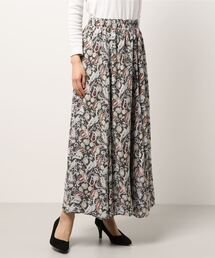 INTERPLANET | ペイズリーパネル切替ロングスカート(スカート)