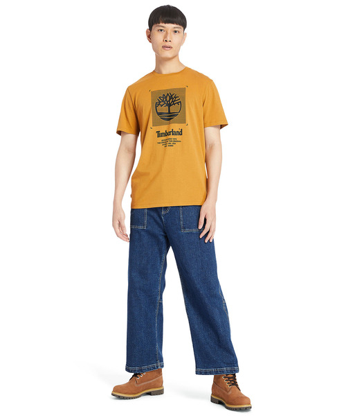 【Timberland】ボックスフィット 半袖 Tシャツ / 送料無料 半袖 Tシャツ メンズ ｜【Timberland公式通販】ティンバーランド