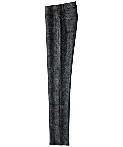 BELLUNA PLUS(ベルーナ)の「なめらかライトボンディング美脚パンツ股下70cm(その他パンツ・レディース・ブラック/モカ/ブラック系その他/チャコール/ブラウン系その他/チェック/アイボリー・SMALL/MEDIUM/LARGE/X-LARGE)」の11枚目の写真