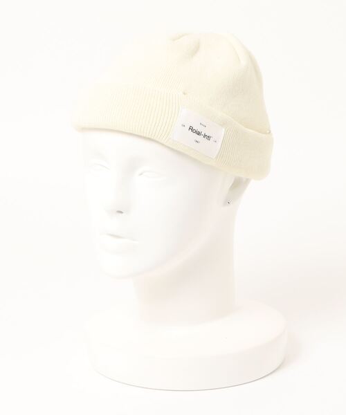 roial(ロイアル)の「BEANIE/ROIAL ロイアル 帽子 ニットキャップ ビーニー(ニットキャップ/ビーニー・メンズ・ブラック/ヘザーグレー/アイボリー・FREE)」の1枚目の写真