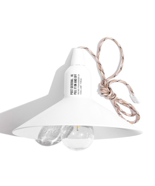 POST GENERAL（ポストジェネラル）の「POSTGENERAL HANG LAMP TYPE2 (ポストジェネラル )（アウトドアグッズ・メンズ・オリーブドラブ/ブラック/ホワイト/サンドベージュ・FREE）」の7枚目の写真
