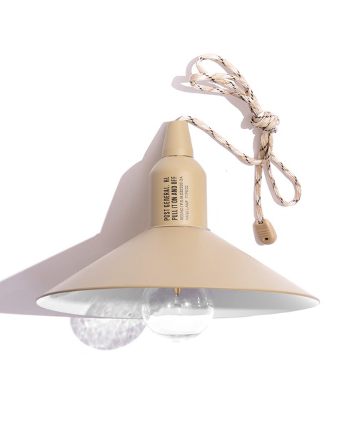 POST GENERAL（ポストジェネラル）の「POSTGENERAL HANG LAMP TYPE2 (ポストジェネラル )（アウトドアグッズ・メンズ・オリーブドラブ/ブラック/ホワイト/サンドベージュ・FREE）」の9枚目の写真