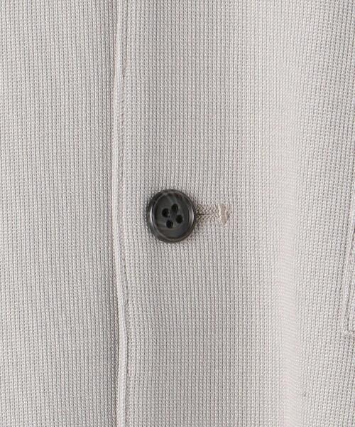 green label relaxing（グリーンレーベルリラクシング）の「CM ミラノリブ カット ジャケット（カーディガン/ボレロ・メンズ・ダークグリーン/ライトグレー/ネイビー・LARGE/X-LARGE/MEDIUM/SMALL）」の22枚目の写真