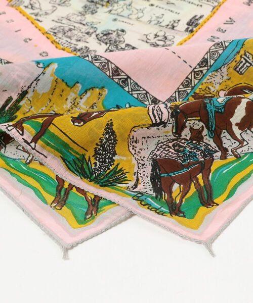 【25AW新品未開封】BEAMS BOY BINDU / ウエスタン スカーフ BEAMS BOY（ビームス ボーイ）【別注】BINDU / ウエスタン スカーフ