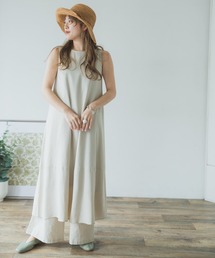 ITEMS URBANRESEARCH | リネンレーヨンノースリワンピース(ワンピース)