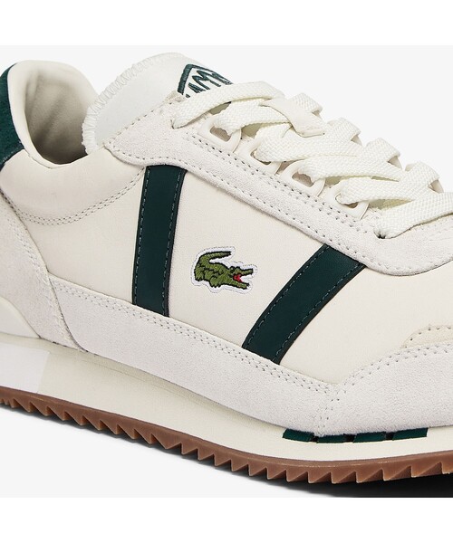 LACOSTE（ラコステ）の「メンズ PARTNER RETRO 0721 1（スニーカー・メンズ・オフホワイト/ホワイト×グリーン・26.5cm/28.0cm/27.0cm/28.5cm/25.5cm/25.0cm/26.0cm）」の7枚目の写真