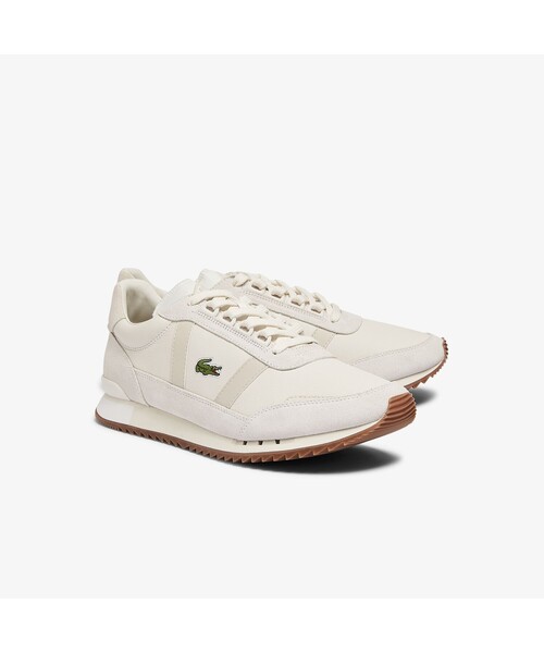 LACOSTE（ラコステ）の「メンズ PARTNER RETRO 0721 1（スニーカー・メンズ・オフホワイト/ホワイト×グリーン・26.5cm/28.0cm/27.0cm/28.5cm/25.5cm/25.0cm/26.0cm）」の8枚目の写真