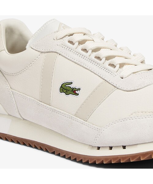 LACOSTE（ラコステ）の「メンズ PARTNER RETRO 0721 1（スニーカー・メンズ・オフホワイト/ホワイト×グリーン・26.5cm/28.0cm/27.0cm/28.5cm/25.5cm/25.0cm/26.0cm）」の12枚目の写真