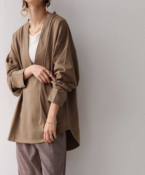 antiqua（アンティカ）の「×カットカフタンPO（Tシャツ/カットソー・レディース・ベージュ/オフホワイト/ダークグレー・FREE）」の11枚目の写真