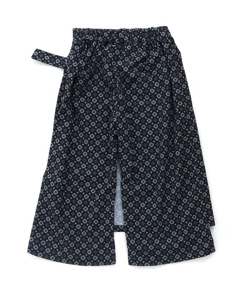 Otonato（オトナト）の「ラップ総柄パンツ 9分丈【親子でおそろいリンクコーデ】（その他パンツ・キッズ・ネイビー/レッド・90/100/110/120/130/140）」の7枚目の写真