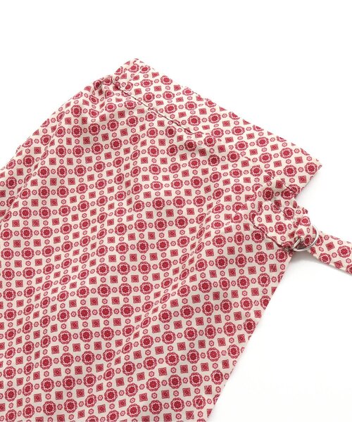 Otonato（オトナト）の「ラップ総柄パンツ 9分丈【親子でおそろいリンクコーデ】（その他パンツ・キッズ・ネイビー/レッド・90/100/110/120/130/140）」の6枚目の写真