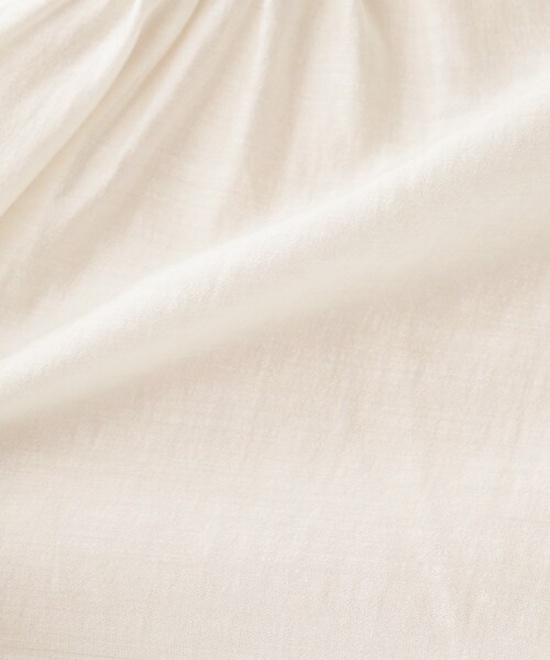 AG by aquagirl（エージーバイアクアガール）の「◆ハイネックシアーブラウス（シャツ/ブラウス・レディース・ブルー/キャメル/ホワイト系/ライトグリーン・40/38/36）」の7枚目の写真