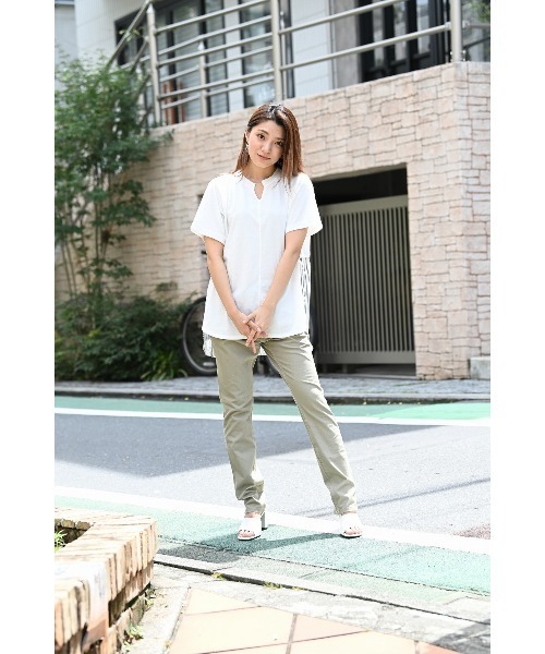 NAVY（ネイビー）の「NAVY JEANS COOL スキニーパンツ（その他パンツ・レディース・ブラック/ベージュ/ブラウン/ダークブルー/ライトインディゴブルー・S/M/L/XS）」の7枚目の写真