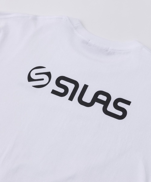 SILAS（サイラス）の「BASIC OLD LOGO S/S TEE（Tシャツ/カットソー・メンズ・ホワイト/ベージュ/オフホワイト/ブラック/チャコールグレー/ネイビー・LARGE/MEDIUM/X-LARGE/SMALL）」の7枚目の写真