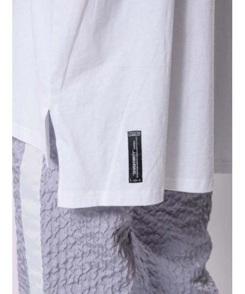 RE730（アールイーセブンサーティー）の「RE730 ローズ刺繍モンスターシルエット半袖Tシャツ（Tシャツ/カットソー・メンズ・ミント/チャコールグレー/ホワイト/ブラック/スモークピンク・M/L）」の21枚目の写真