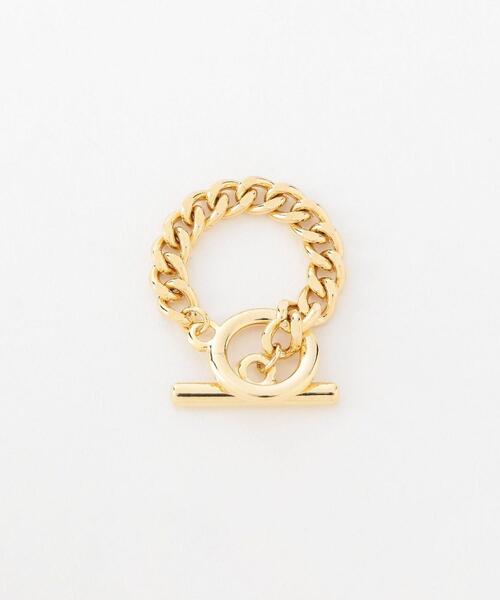 green label relaxing（グリーンレーベルリラクシング）の「FM Mantel アソート リング（リング・レディース・オフホワイト/シルバー/ゴールド・FREE）」の4枚目の写真