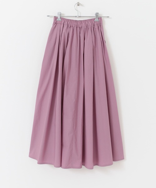 URBAN RESEARCH(アーバンリサーチ)の「コットンギャザーマキシスカート(スカート・レディース・ブラック/パープル系その他/グレー系その他・FREE)」の12枚目の写真