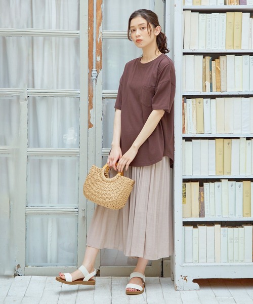 Honeys（ハニーズ）の「ゴム使いフラットサンダル（サンダル・レディース・ブラック/ブラウン/アイボリー・S/M/L）」の13枚目の写真