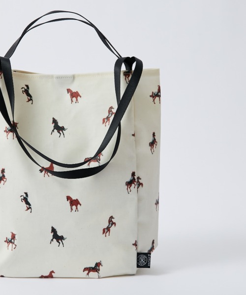 russet（ラシット）の「【ZOZOTOWN限定アイテム】2ハンドルトートバッグ（SA-214-WEB）（トートバッグ・レディース・ベージュ・FREE）」の14枚目の写真