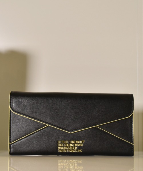 THEATRE PRODUCTS(シアタープロダクツ)の「LONG WALLET(財布・レディース・ブラック/ベージュ・FREE)」の2枚目の写真