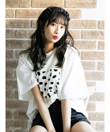 Honey Salon | 101/ダルメシアンプリントTシャツ(Tシャツ/カットソー)