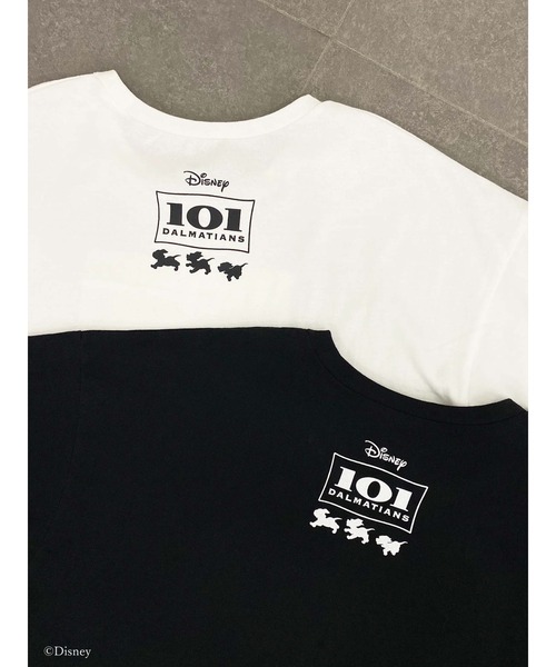 Honey Salon(ハニーサロン)の「101/ダルメシアンプリントTシャツ(Tシャツ/カットソー・レディース・オフホワイト/ブラック・FREE)」の10枚目の写真