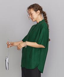 BEAUTY&YOUTH UNITED ARROWS | BY 麻ブレンドポケットバンドカラー シャツ -ウォッシャブル-(シャツ/ブラウス)